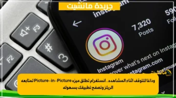 وداعًا للتوقف أثناء المشاهدة.. إنستغرام تطلق ميزة Picture-in-Picture لمتابعة الريلز وتصفح تطبيقك بسهولة